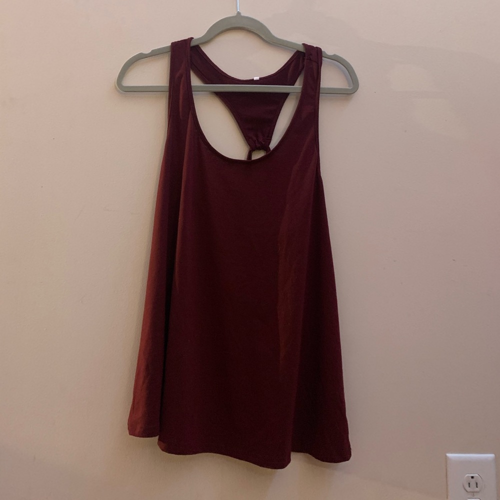 Women’s Maroon Tank Top